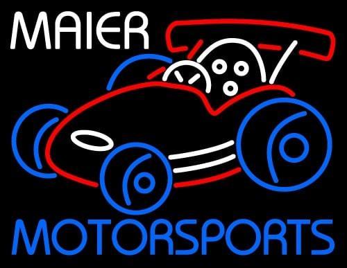 Custom Maier Motorspots Go Kart Neon Sign Bar Sign Neon Light