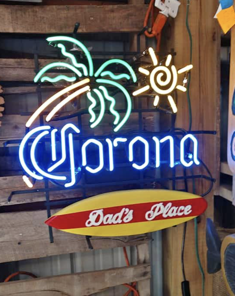 Custom Name Surfboard Corona Neon Sign Neon Light