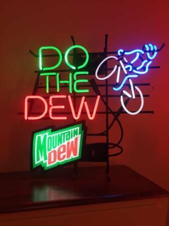 DO THE DEW Neon Sign Neon Light