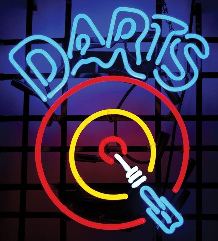Darts Bullsey Neon Sign