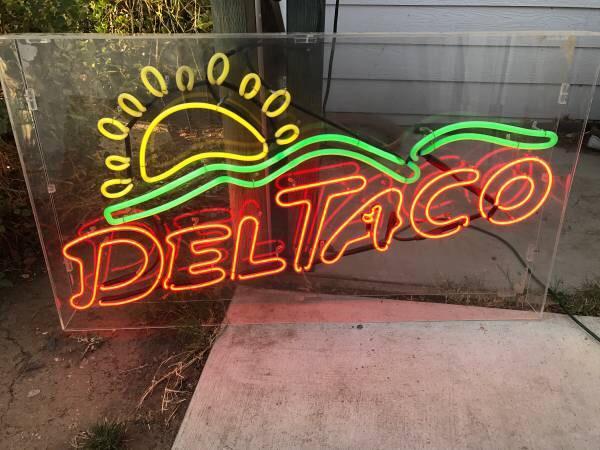 Del Taco Neon Sign Bar Sign Neon Light