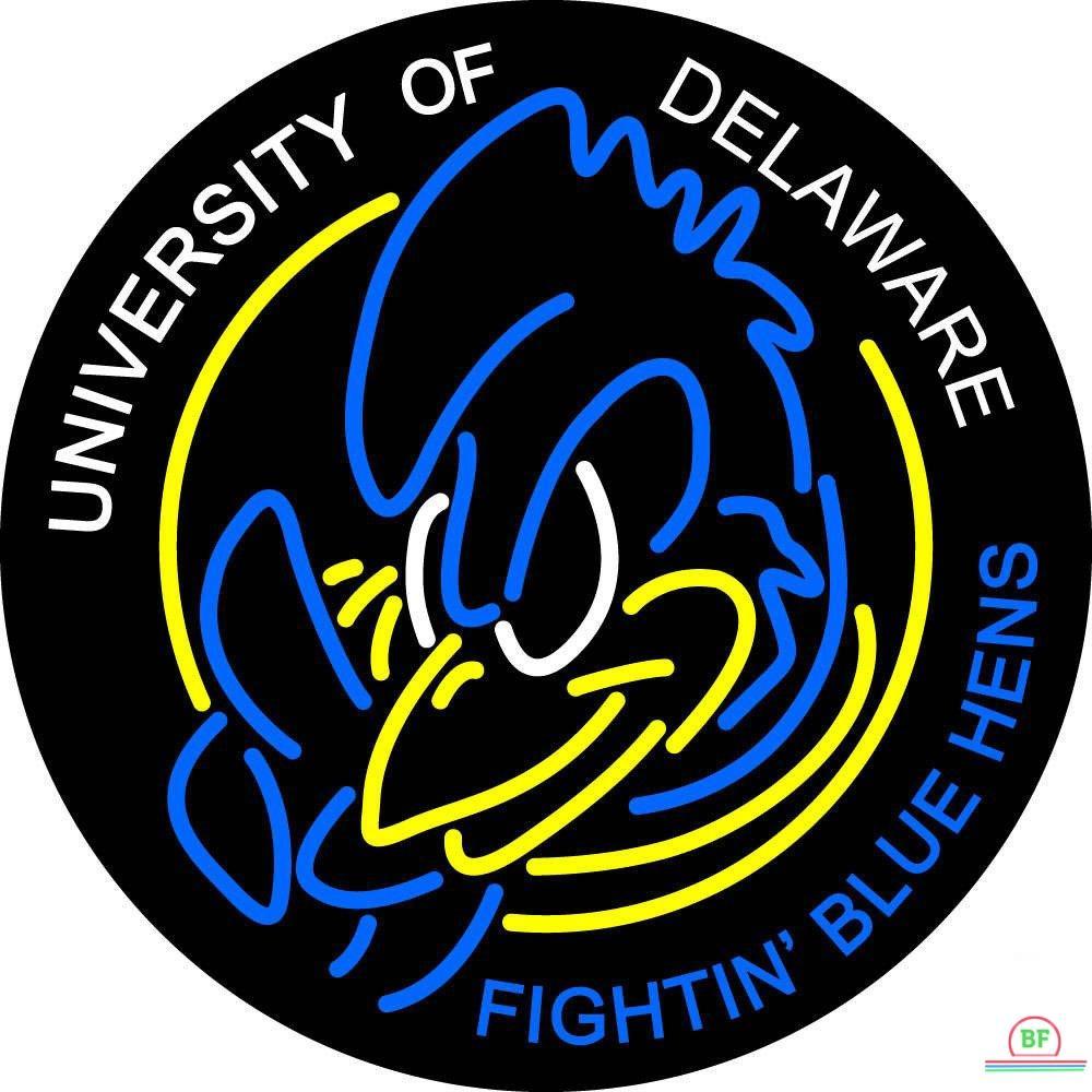 Delaware Blue Hens Neon Sign NCAA Teams Neon Light