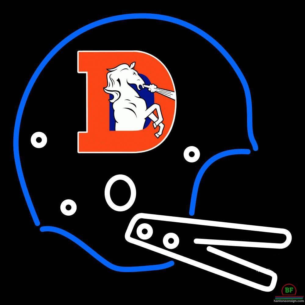 Denver Broncos Helmet Neon Sign Teams Neon Light