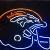 Denver Broncos Helmet Neon Sign Teams Neon Light