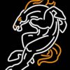Denver Broncos Neon Sign Teams Neon Light