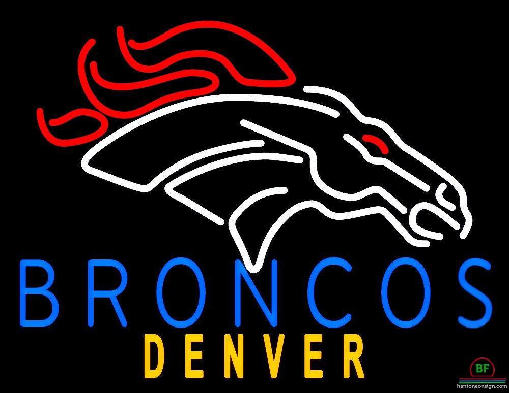 Denver Broncos Neon Sign Teams Neon Light