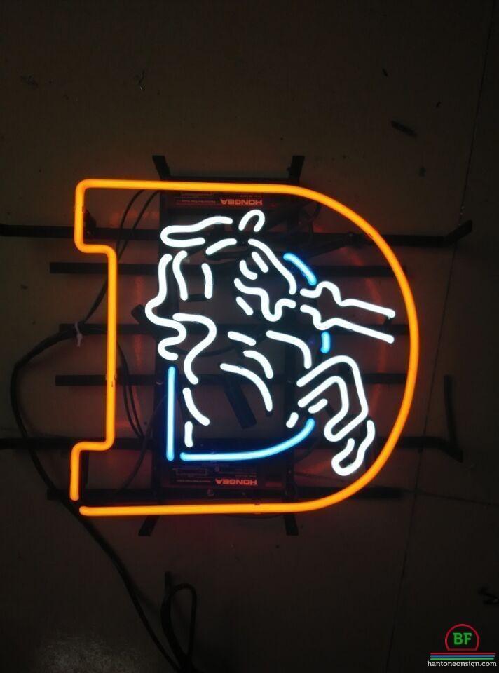 Denver Broncos Neon Sign Teams Neon Light