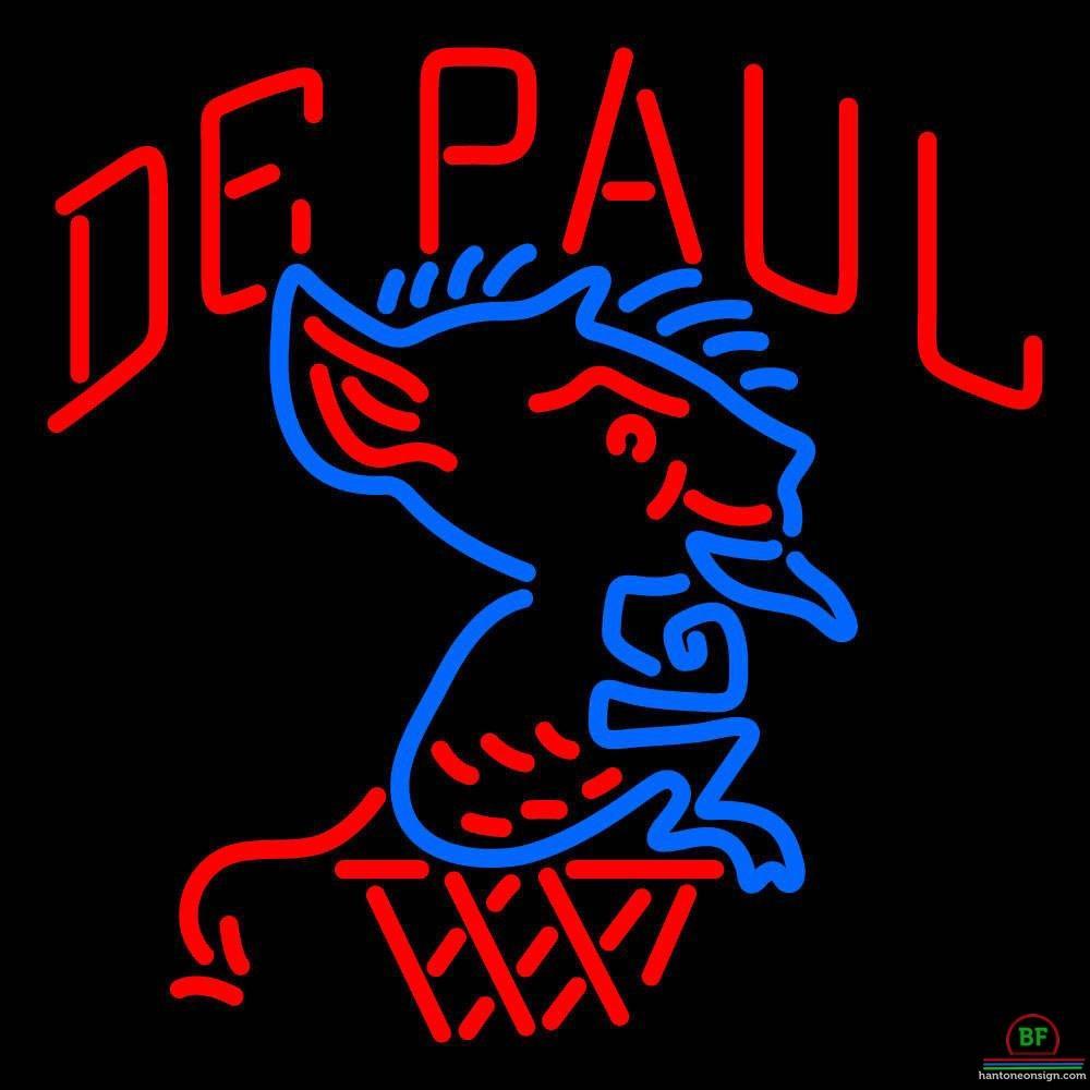 Depaul Blue Demons Neon Sign NCAA Teams Neon Light