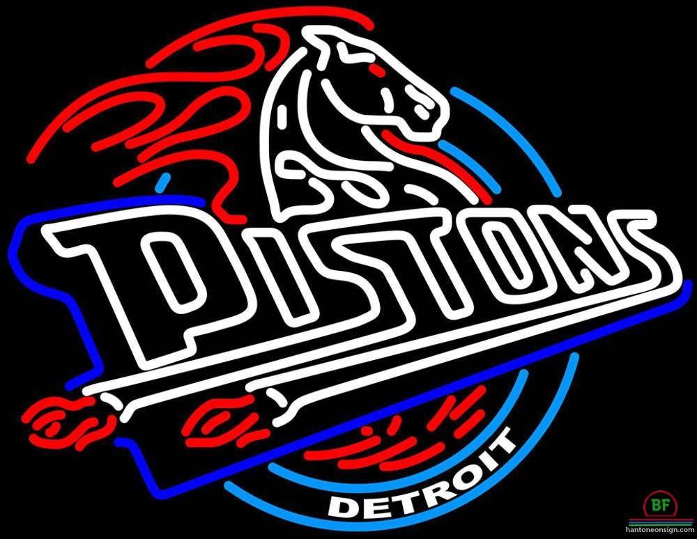 Detroit Pistons Neon Sign Teams Neon Light