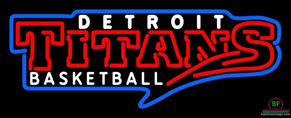 Detroit Titans Neon Sign NCAA Teams Neon Light