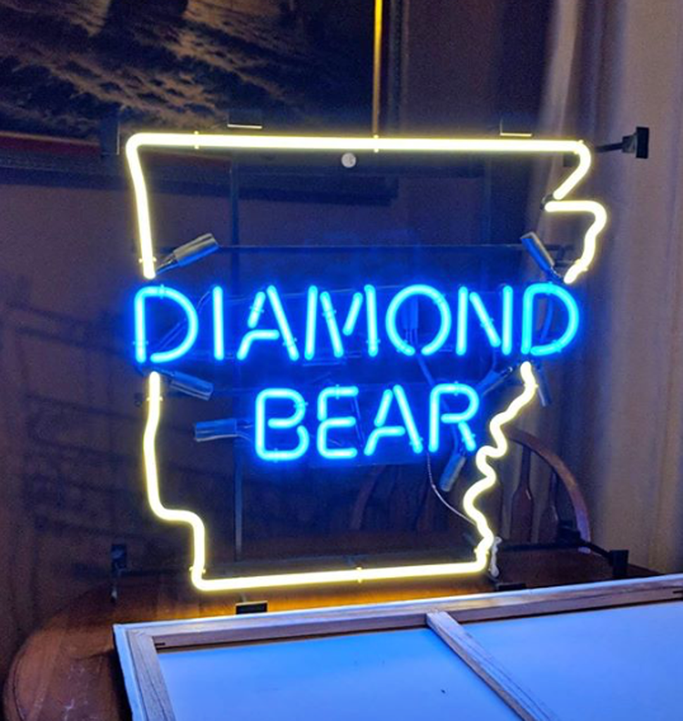 Diamond Bear Neon Sign Neon Light