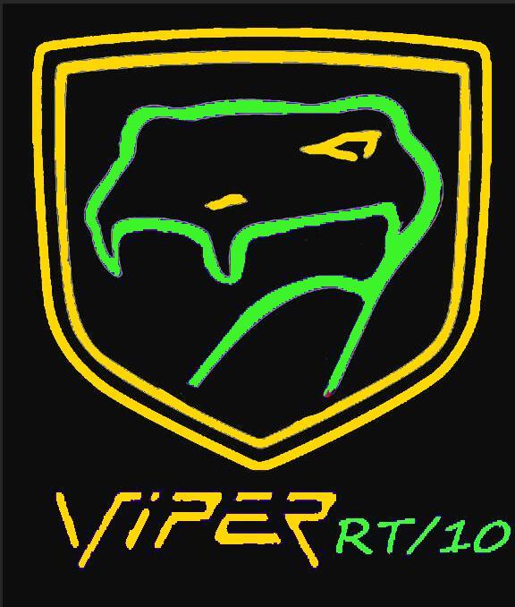 Dodge Viper RT10 Auto Car Neon Sign Neon Light