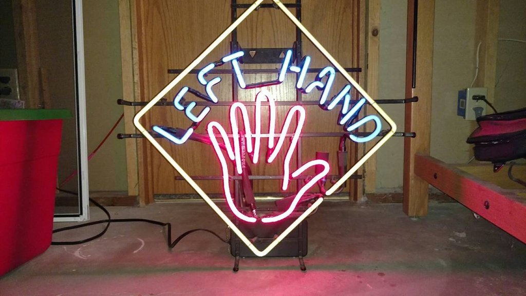 Left Hand Beer Neon Sign Neon Light