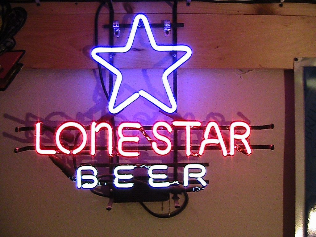 Lone Star Beer Neon Sign Bar Sign Neon Light
