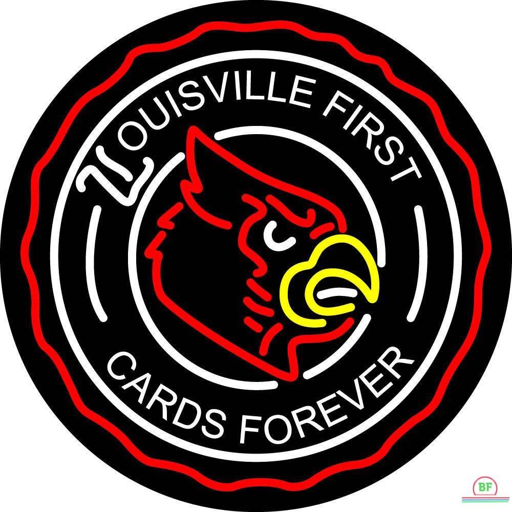 Louisville Cardinals The Ville Neon-Like LED Sign