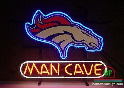 Man Cave Denver Broncos Neon Sign Teams Neon Light