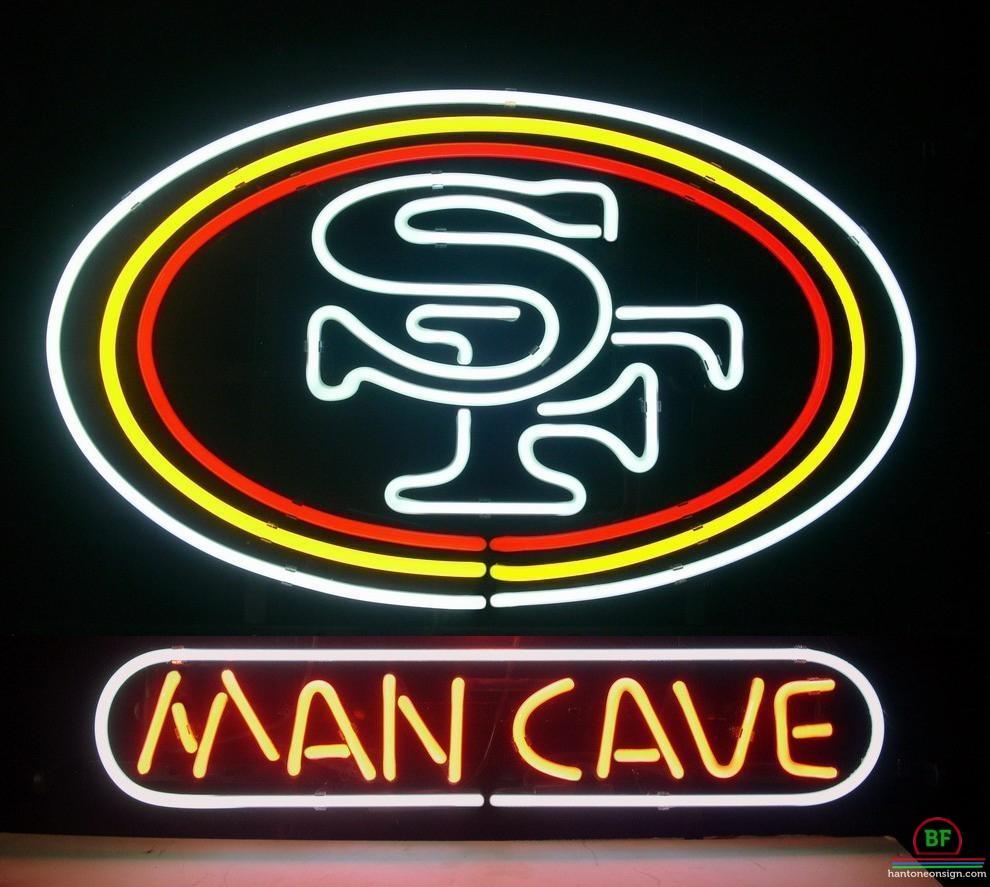 Man Cave San Francisco 49ers Neon Sign Teams Neon Light