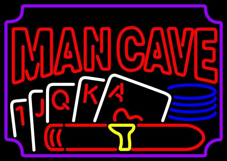 Man Cave Sign Neon DIY Neon Signs Custom Neon Signs USA