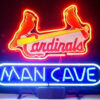 Man Cave St Louis Cardinals Neon Sign Teams Neon Light