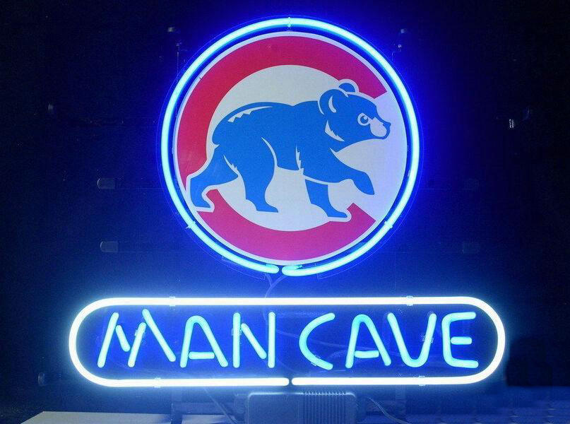 Man cave Chicago Cubs Neon Sign Teams Neon Light