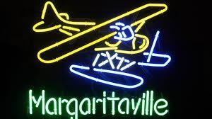 Margaritaville Air Plane Neon Sign Neon Light