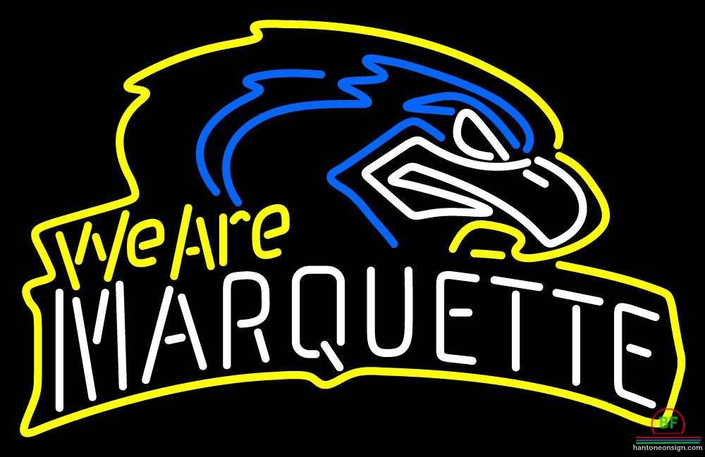 Marquette Golden Eagles Neon Sign NCAA Teams Neon Light