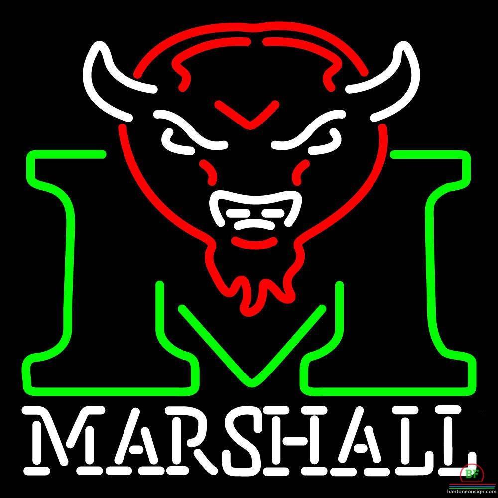 Marshall Thundering Herd Neon Sign NCAA Teams Neon Light