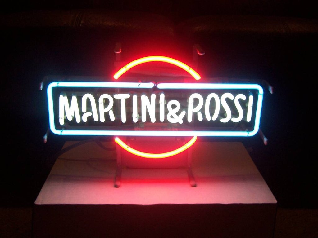 Martini and Rossi Neon Sign Neon Light