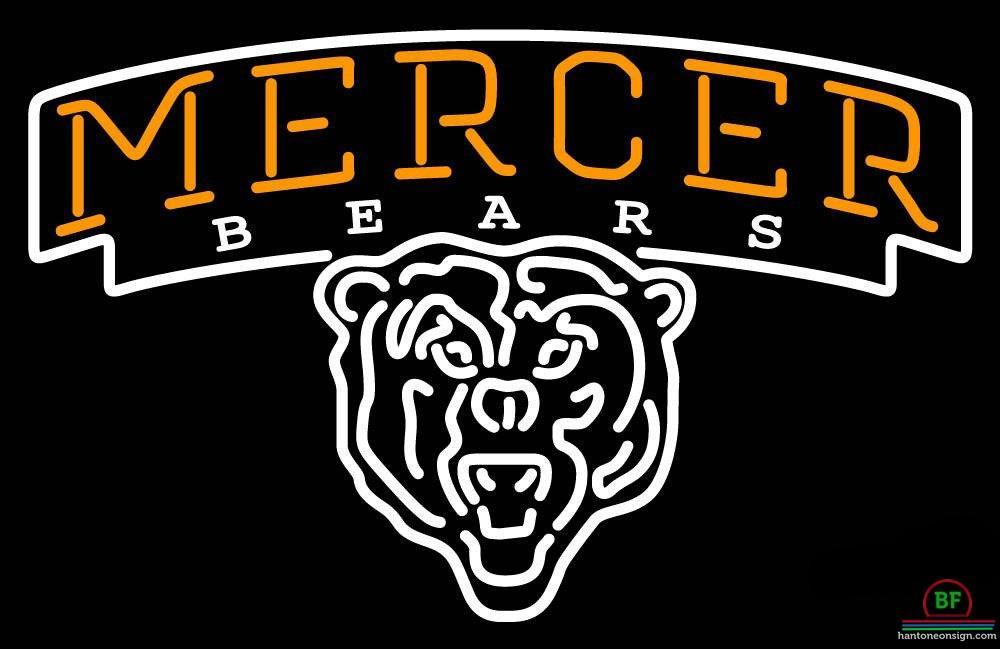 Mercer Bears Neon Sign NCAA Teams Neon Light