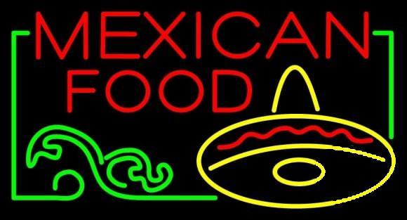 Mexican Food Neon Sign Bar Sign Neon Light