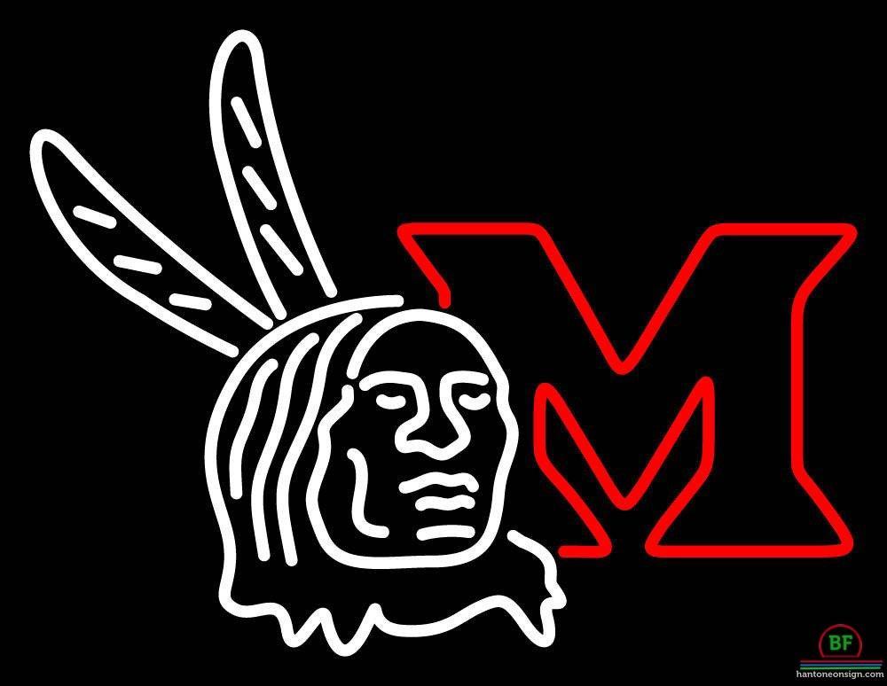 Miami Ohio Redhawks Neon Sign NCAA Teams Neon Light