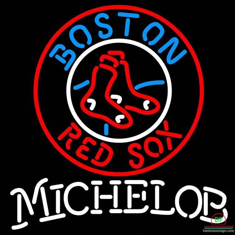 Michelob Boston Red Sox Neon Sign Teams Neon Light