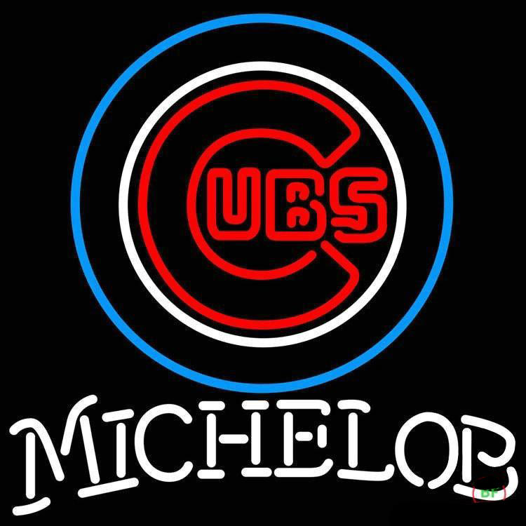 Michelob Chicago Cubs Neon Sign Teams Neon Light