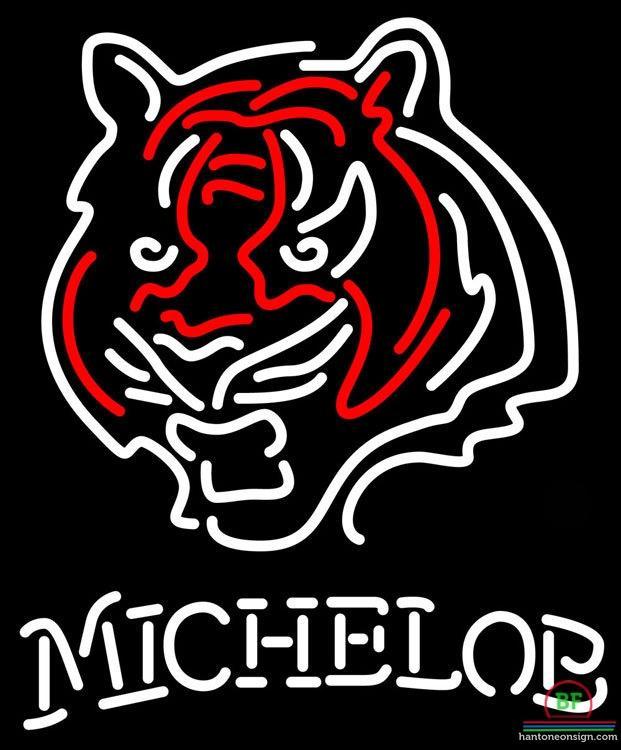 Michelob Cincinnati Bengals Neon Sign Teams Neon Light
