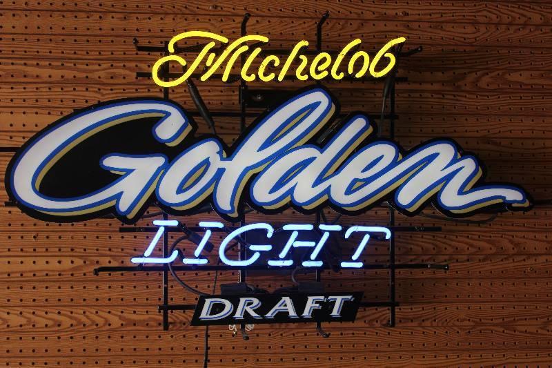 Michelob Golden Light Draft Neon Sign Bar Sign Neon Light