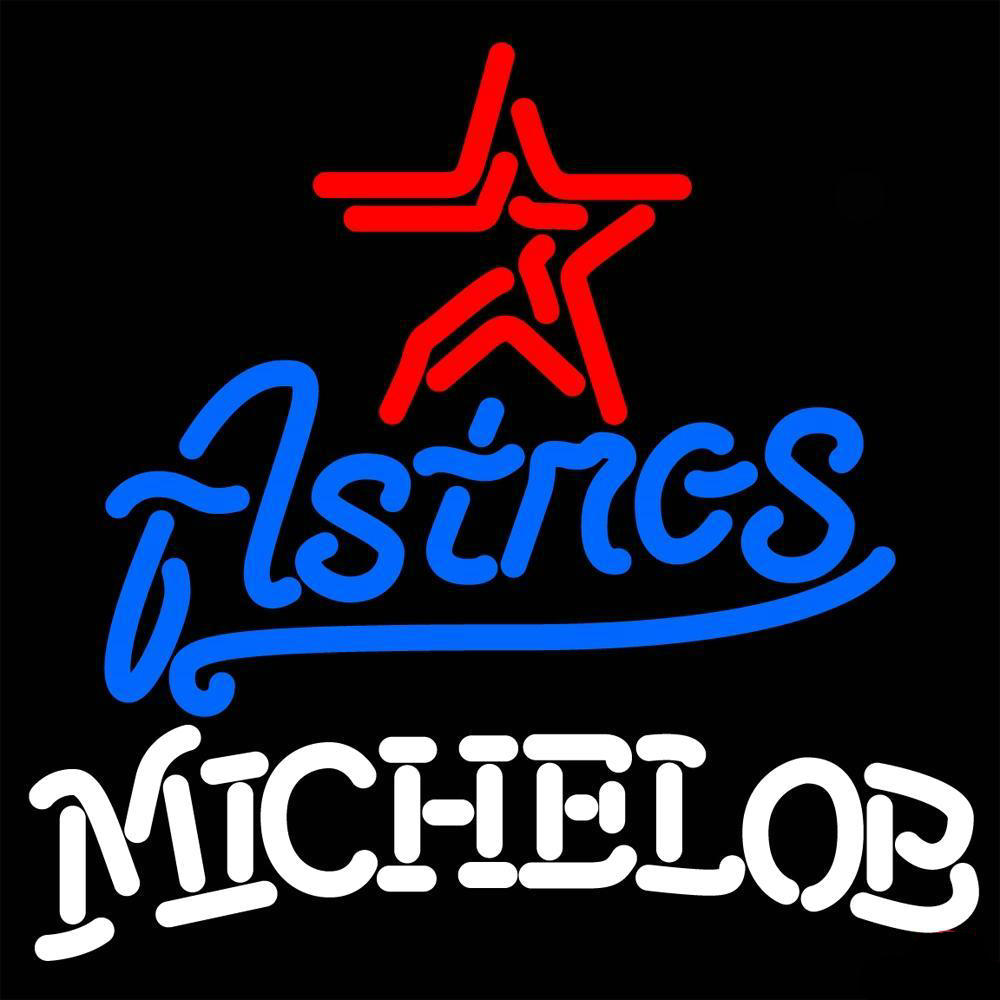 Michelob Houston Astros Neon Sign Teams Neon Light