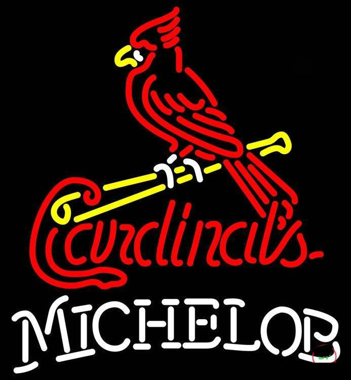 Michelob St Louis Cardinals Neon Sign Teams Neon Light