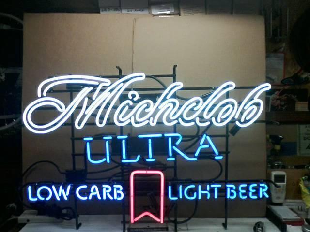 Michelob Ultra Low Carb Light Beer Neon Sign Neon Light