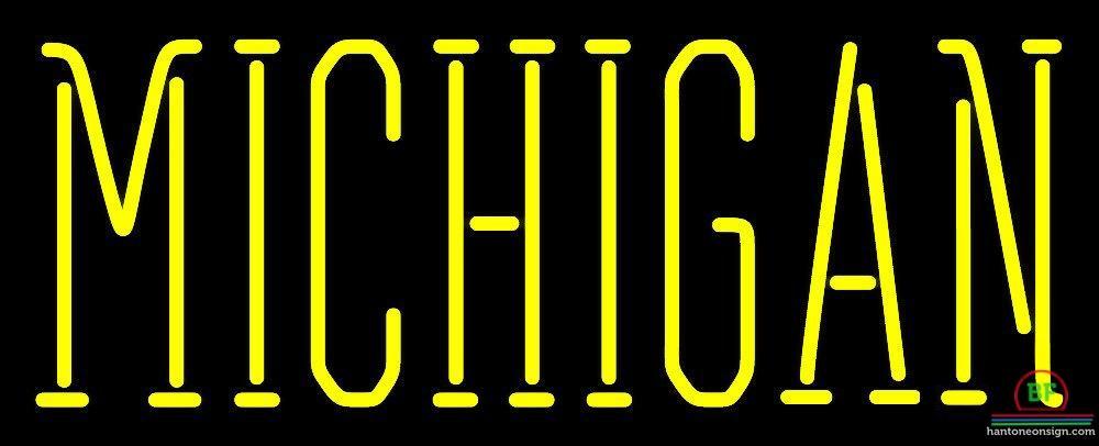 Michigan Wolverines Neon Sign NCAA Teams Neon Light