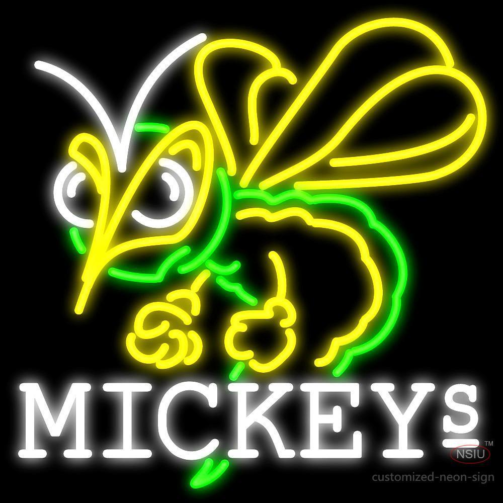 Mickeys Neon Sign Bar Sign Neon Light