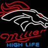 High Life Denver Broncos Neon Sign Teams Neon Light