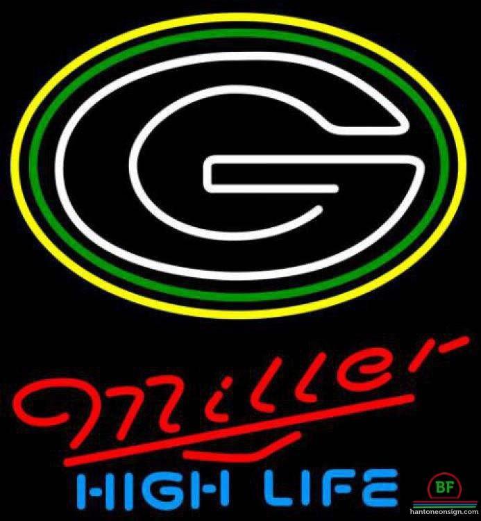 High Life Green Bay Packers Neon Sign Teams Neon Light