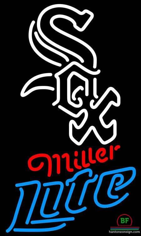 Miller Lite Chicago White Sox Neon Sign MLB Teams Neon