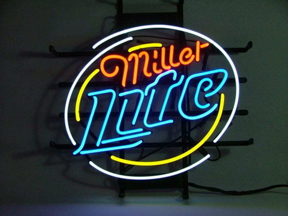 Miller Lite Neon Sign – DIY Neon Signs – Custom Neon Signs USA