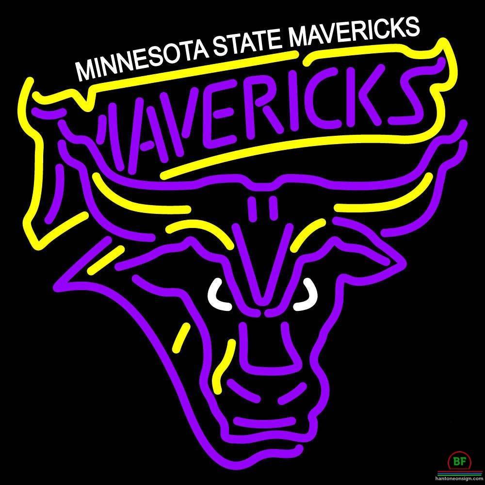 Minnesota State Mavericks Neon Sign NCAA Teams Neon Light
