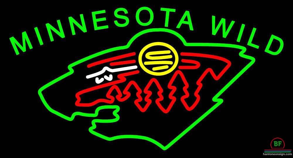 Minnesota Wild Neon Sign Teams Neon Light