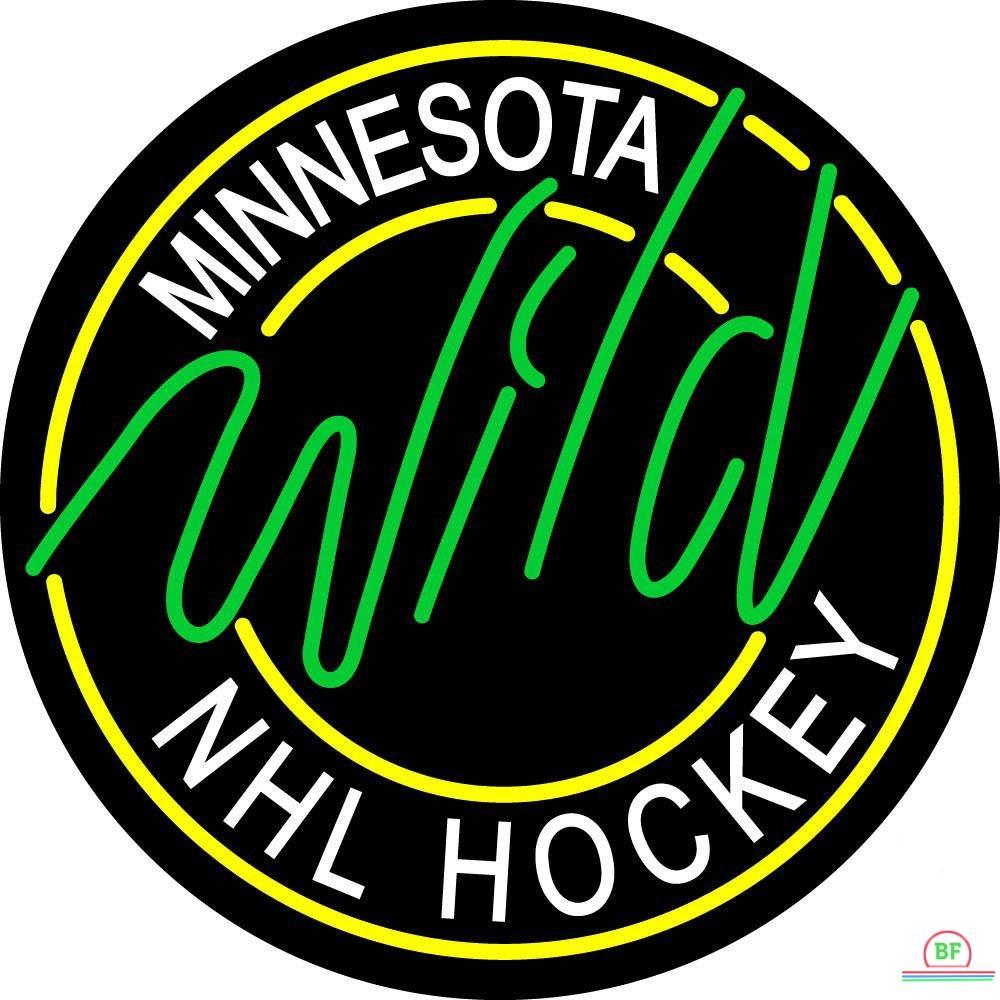 Minnesota Wild Neon Sign Teams Neon Light