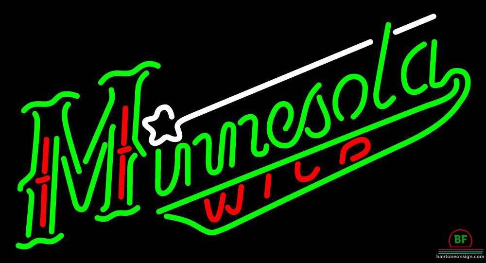Minnesota Wild Neon Sign Teams Neon Light