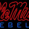 Custom Mississippi Rebels Neon Sign NCAA Teams Neon Light