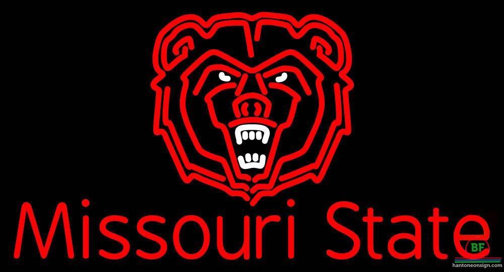 Missouri State Bears Neon Sign NCAA Teams Neon Light